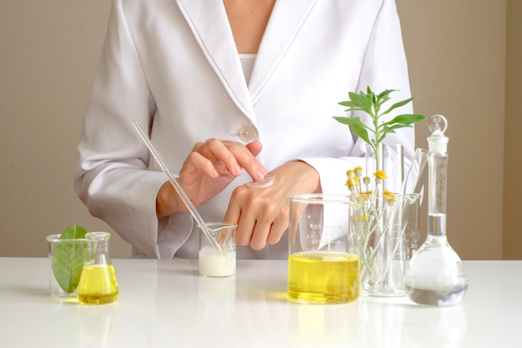Regulated cosmetic and personal care products.